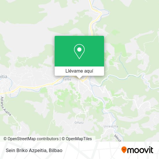 Mapa Sein Briko Azpeitia