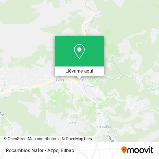 Mapa Recambios Nafer - Azpe