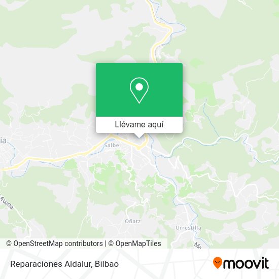 Mapa Reparaciones Aldalur