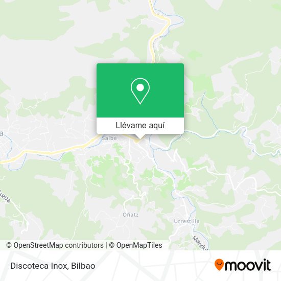 Mapa Discoteca Inox