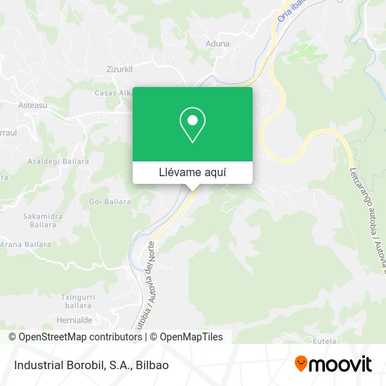 Mapa Industrial Borobil, S.A.