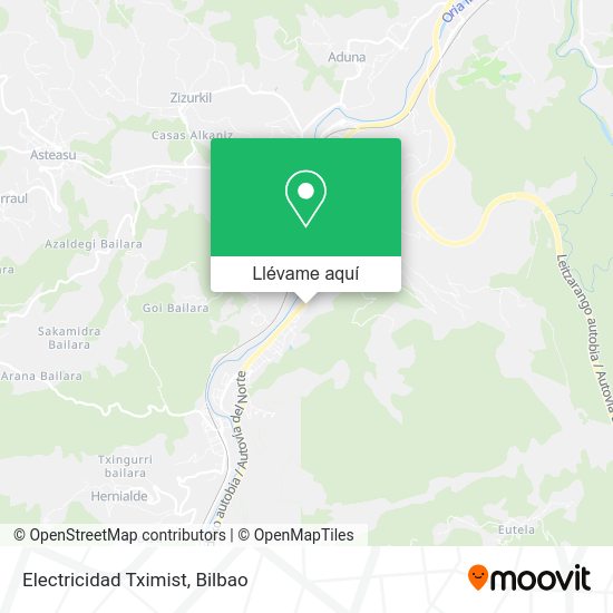 Mapa Electricidad Tximist
