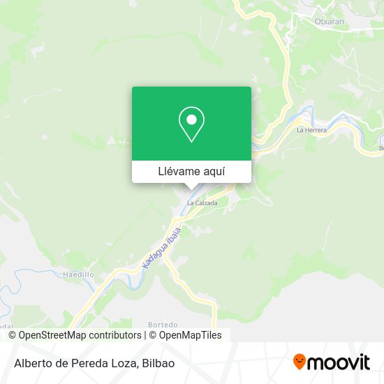 Mapa Alberto de Pereda Loza