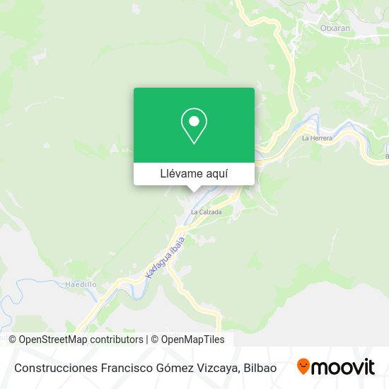 Mapa Construcciones Francisco Gómez Vizcaya