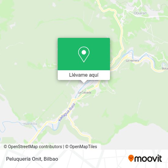 Mapa Peluquería Onit