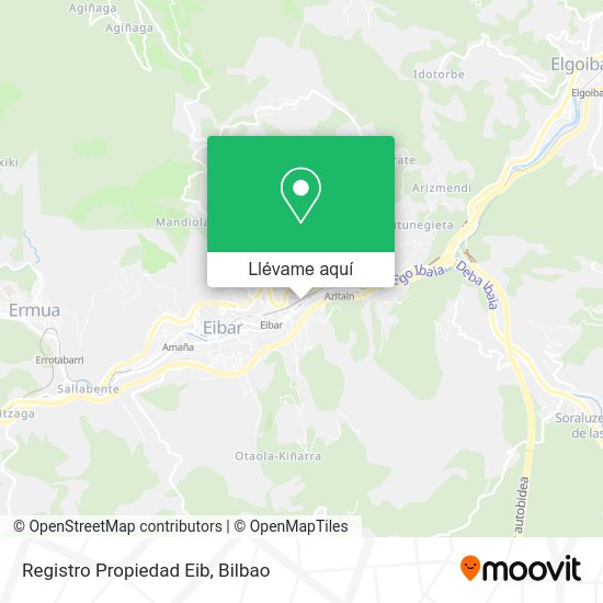 Mapa Registro Propiedad Eib