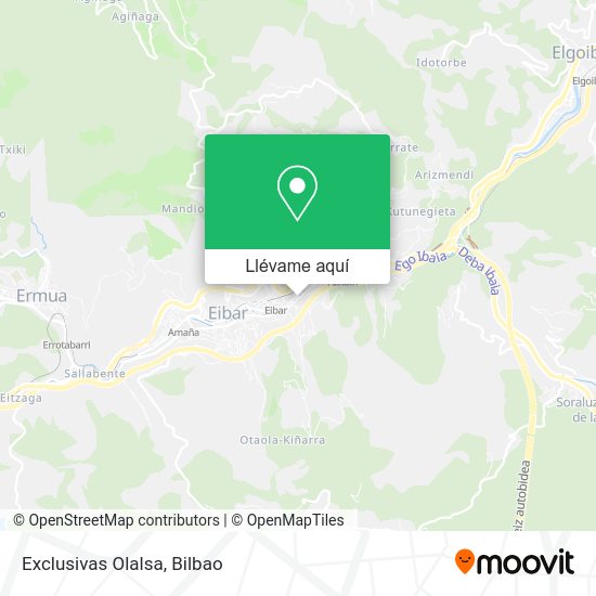 Mapa Exclusivas Olalsa