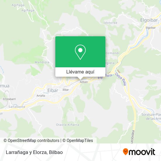 Mapa Larrañaga y Elorza