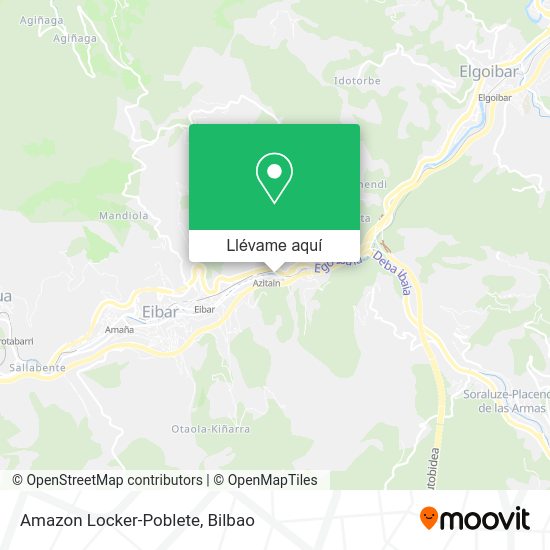 Mapa Amazon Locker-Poblete