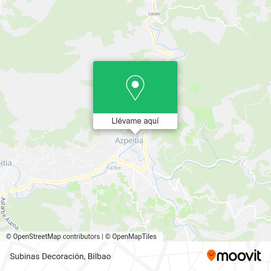 Mapa Subinas Decoración