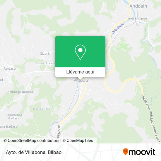 Mapa Ayto. de Villabona