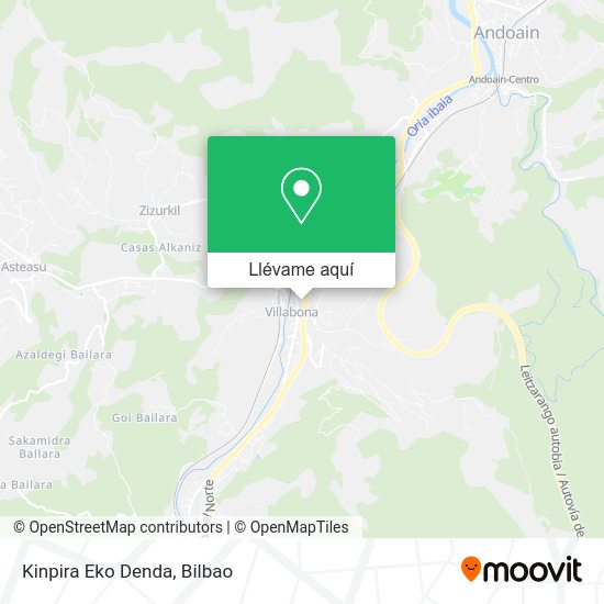 Mapa Kinpira Eko Denda