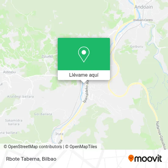 Mapa Rbote Taberna