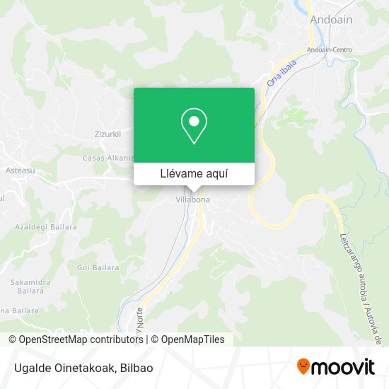 Mapa Ugalde Oinetakoak