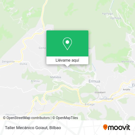 Mapa Taller Mecánico Goiaut