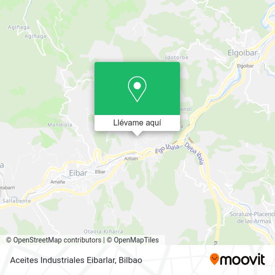 Mapa Aceites Industriales Eibarlar