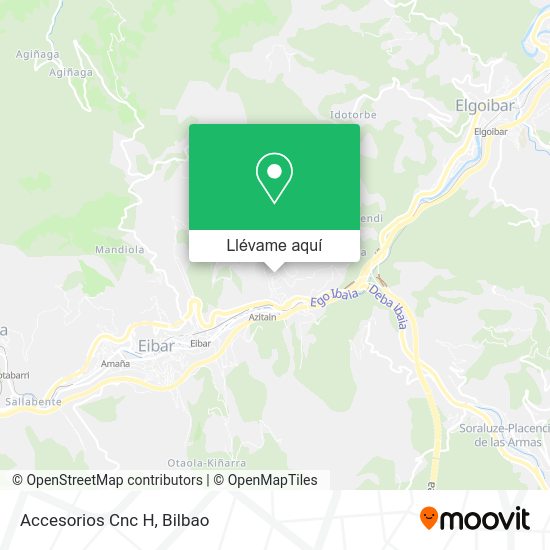 Mapa Accesorios Cnc H