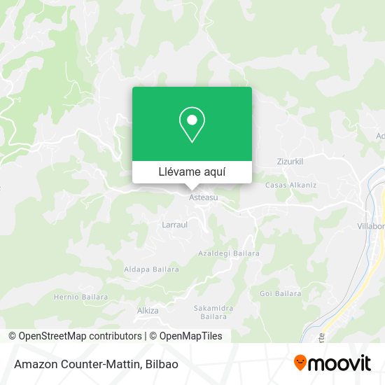 Mapa Amazon Counter-Mattin