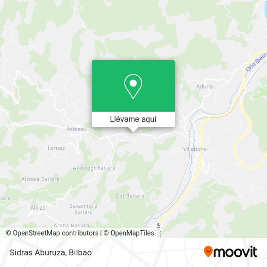 Mapa Sidras Aburuza