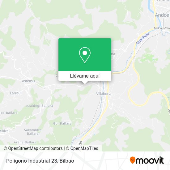Mapa Polígono Industrial 23