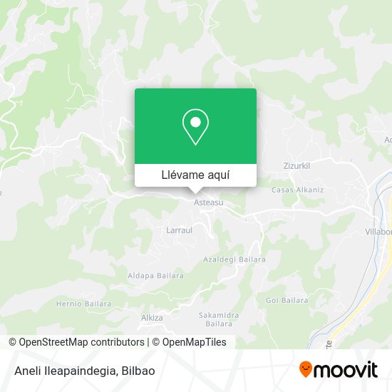 Mapa Aneli Ileapaindegia