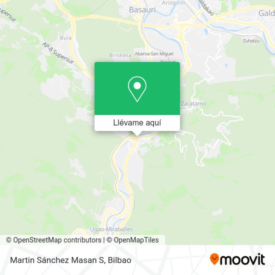 Mapa Martin Sánchez Masan S