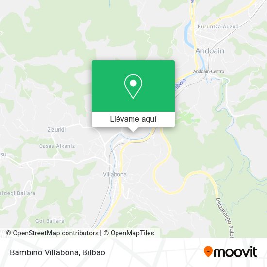 Mapa Bambino Villabona