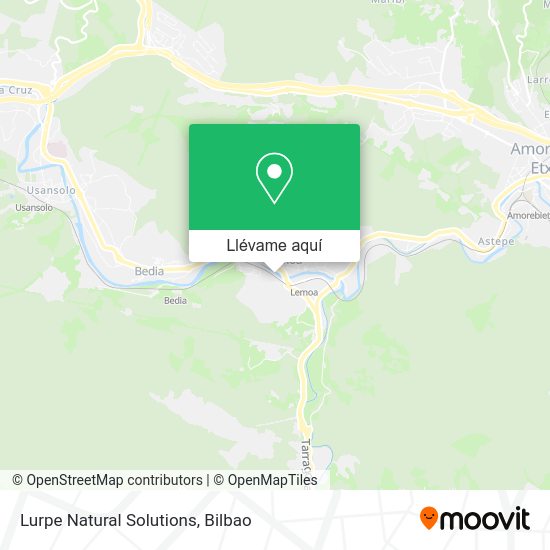 Mapa Lurpe Natural Solutions