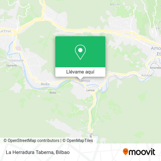 Mapa La Herradura Taberna