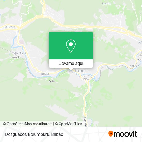 Mapa Desguaces Bolumburu