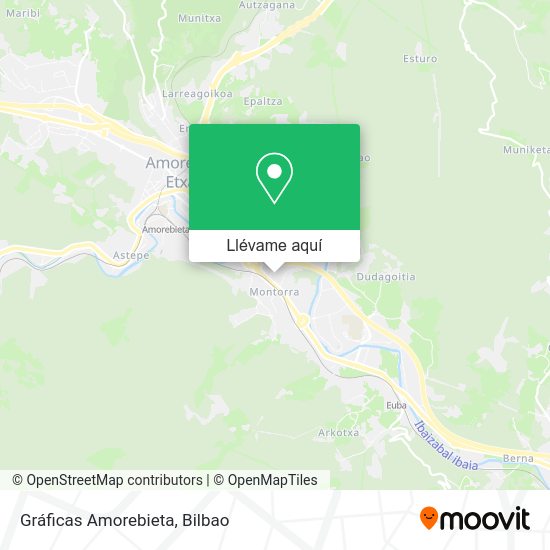 Mapa Gráficas Amorebieta
