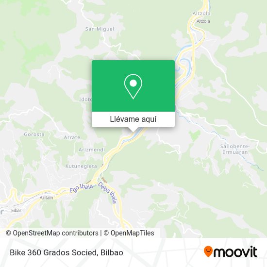 Mapa Bike 360 Grados Socied