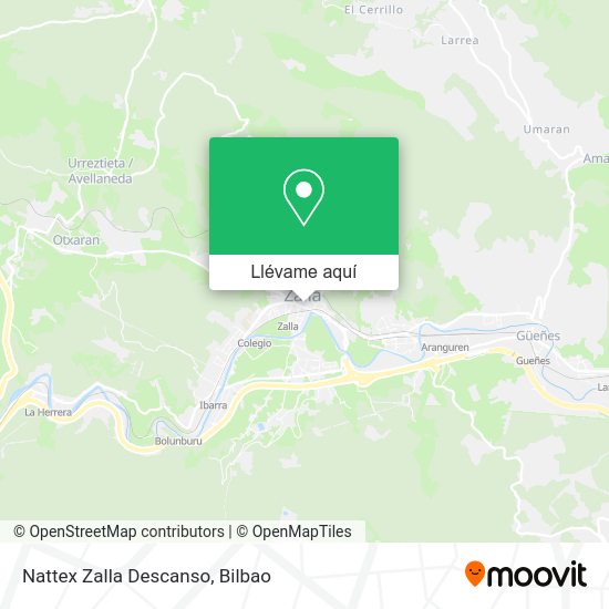 Mapa Nattex Zalla Descanso