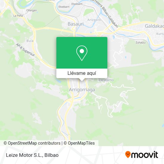Mapa Leize Motor S.L.