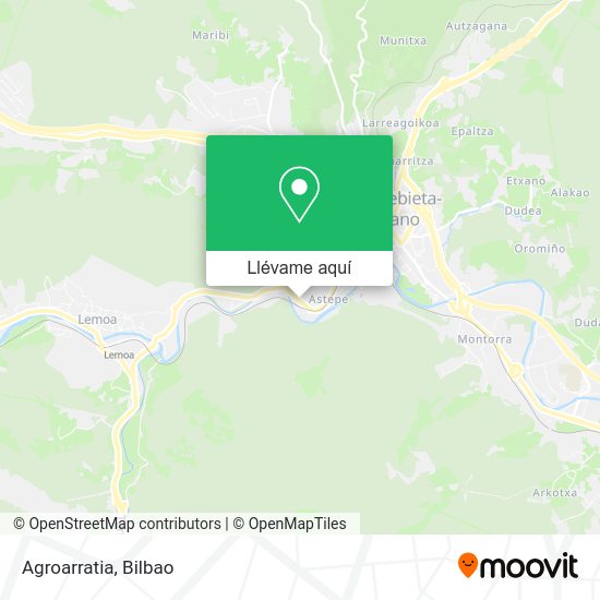 Mapa Agroarratia