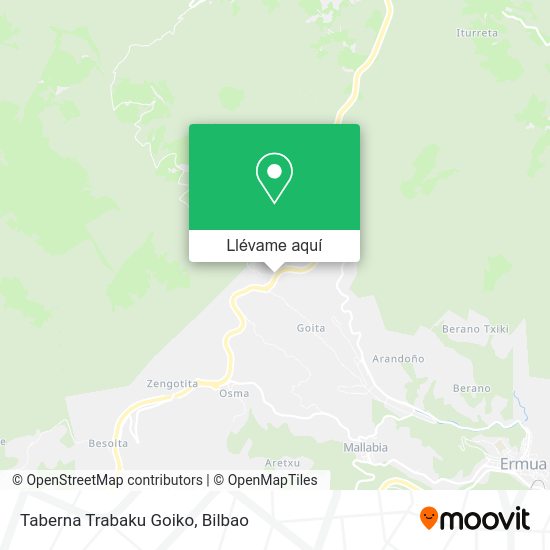 Mapa Taberna Trabaku Goiko