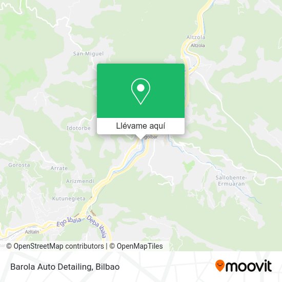 Mapa Barola Auto Detailing