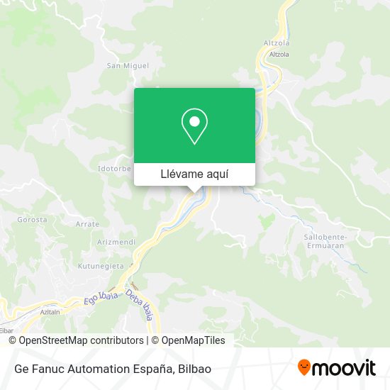Mapa Ge Fanuc Automation España
