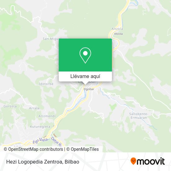 Mapa Hezi Logopedia Zentroa