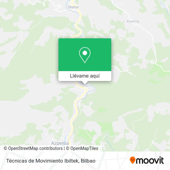 Mapa Técnicas de Movimiento Ibiltek