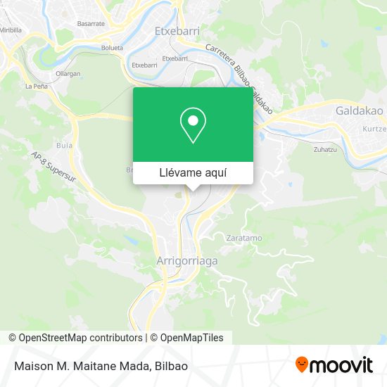 Mapa Maison M. Maitane Mada