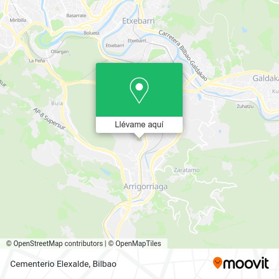 Mapa Cementerio Elexalde