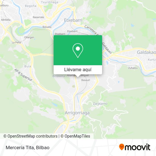 Mapa Mercería Tita