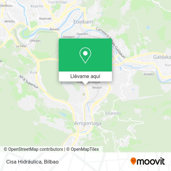 Mapa Cisa Hidráulica