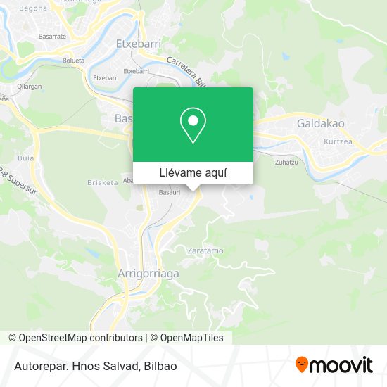 Mapa Autorepar. Hnos Salvad