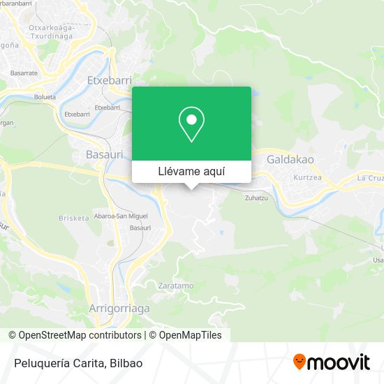 Mapa Peluquería Carita