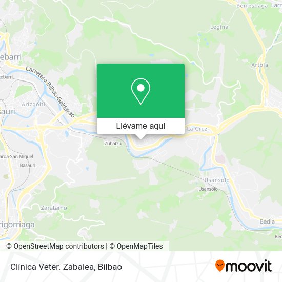 Mapa Clínica Veter. Zabalea