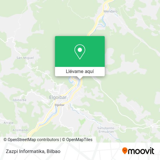 Mapa Zazpi Informatika