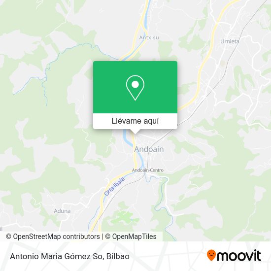 Mapa Antonio Maria Gómez So
