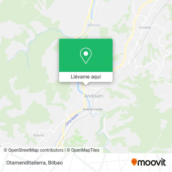 Mapa Otamenditailerra